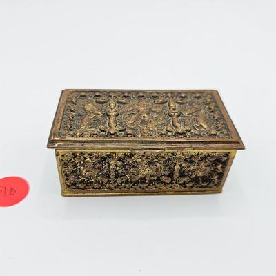 Antique Bronze Box