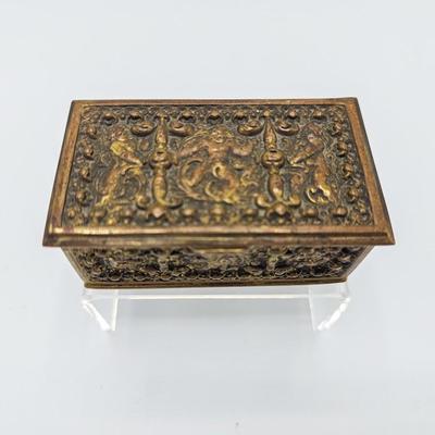 Antique Bronze Box