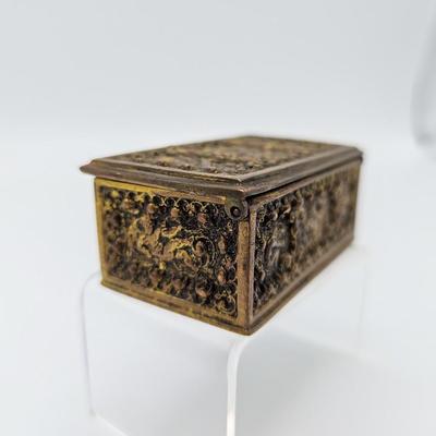 Antique Bronze Box