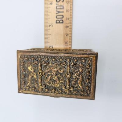 Antique Bronze Box