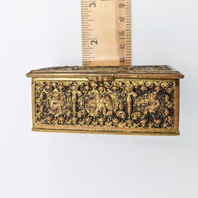 Antique Bronze Box