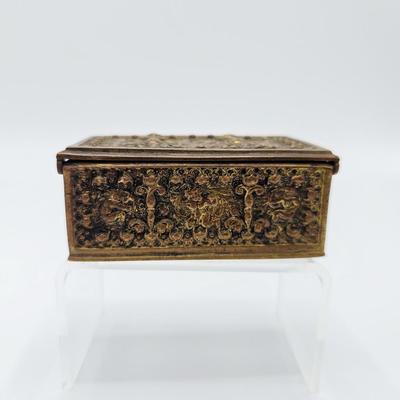 Antique Bronze Box