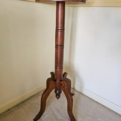 Marble Top Plant Stand
