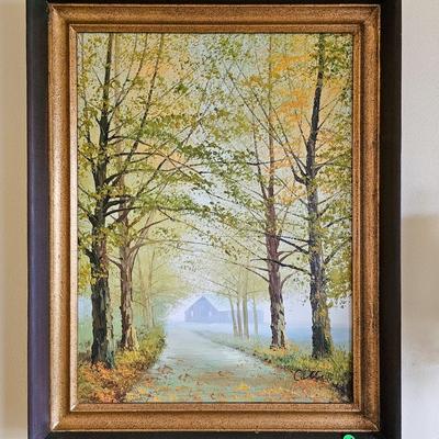 Landscape - Oil on Canvas