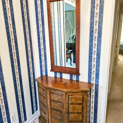 Entry Cabinet and Mirror