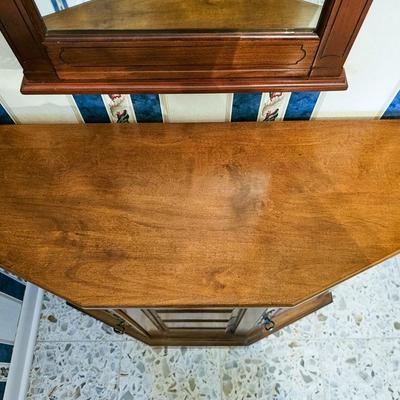 Entry Cabinet and Mirror