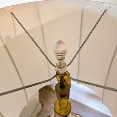 Painted Tiered Lamp Table