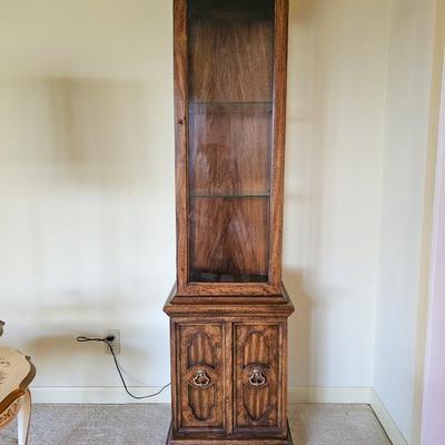 Lighted Curio Cabinet