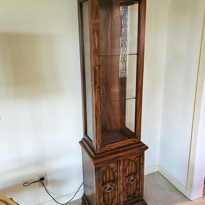 Lighted Curio Cabinet