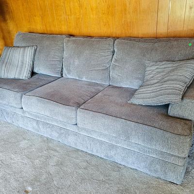 Long Grey Sofa