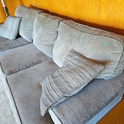 Long Grey Sofa
