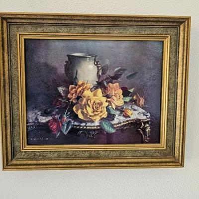 Group of 4 Small Faux Paintings