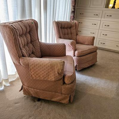 Pair of Upholstered Armchairs
