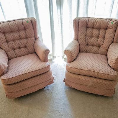 Pair of Upholstered Armchairs