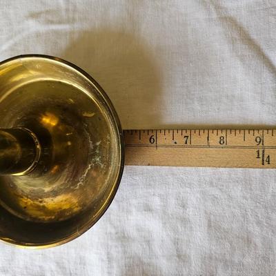 Group of Brass Candlesticks