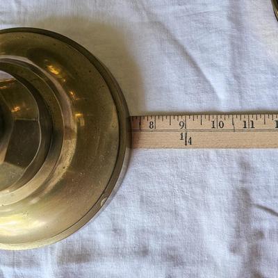 Group of Brass Candlesticks