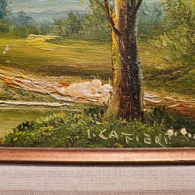 Landscape - Oil on Canvas - Small