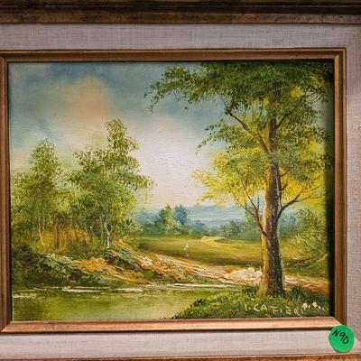 Landscape - Oil on Canvas - Small