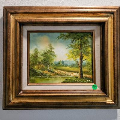 Landscape - Oil on Canvas - Small