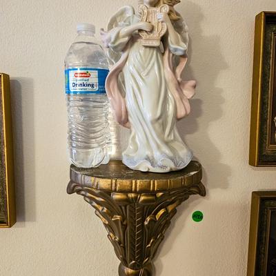 Porcelain Angel on Corbel