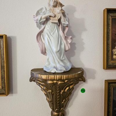 Porcelain Angel on Corbel