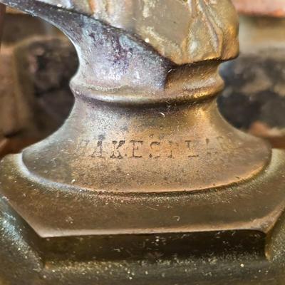 Eagle Bookends and One Shakespeare