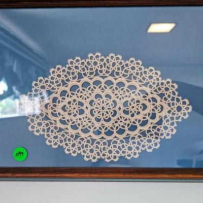 Three Framed Doilies