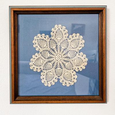 Three Framed Doilies