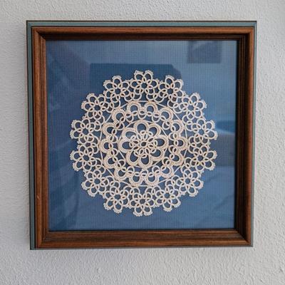Three Framed Doilies