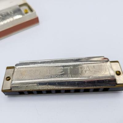 Vintage Recorder and Harmonicas