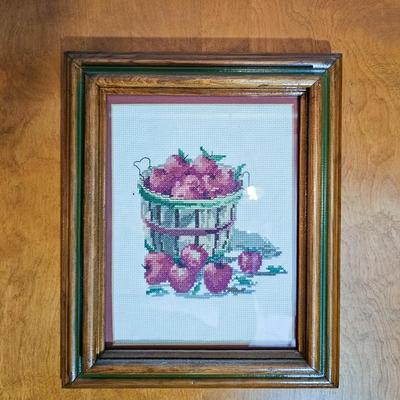 Three Framed Needlepoints