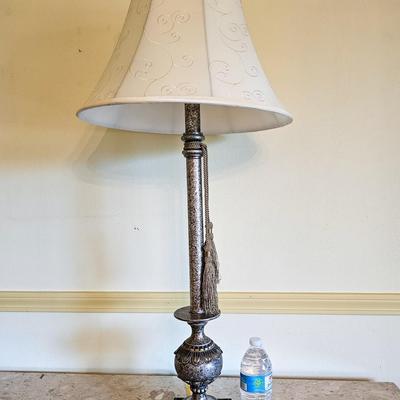 Contemporary Lamp with Tassel