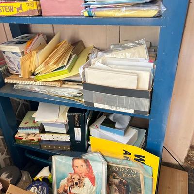 Stationary and Ephemera Lot - Estate Fresh