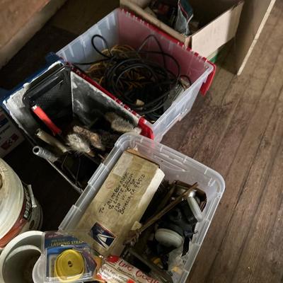 Tools - Estate lot of tools and hardware