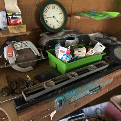 Tools - Estate lot of tools and hardware