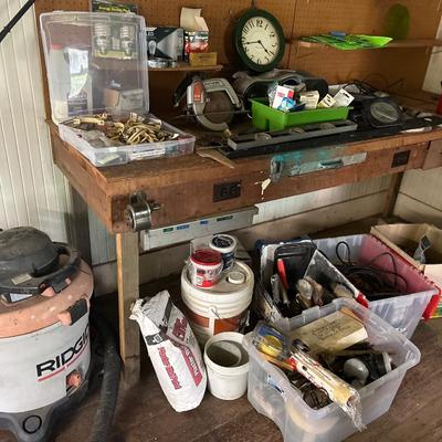 Tools - Estate lot of tools and hardware