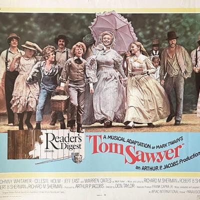 Tom Sawyer 1973 vintage movie poster