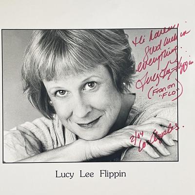 Lucy Lee Flippin signed photo
