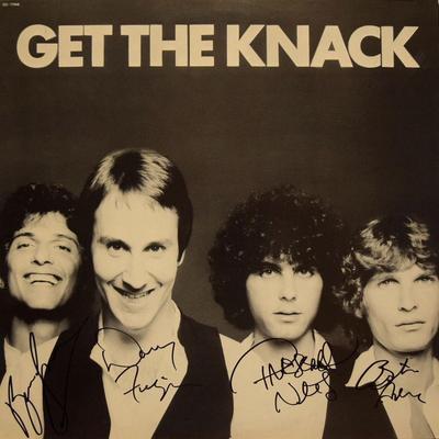 The Knack signed Get The Knack album