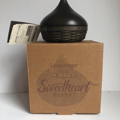 LOT 605K: Longaberger Collection - Hershey Kiss Basket w/ Box & Insert, Dad Tic Tac Toe, Mother's Day & Double Handle Circular Basket