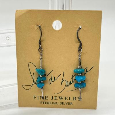 LOT 411J: Sterling Silver Earrings - 925