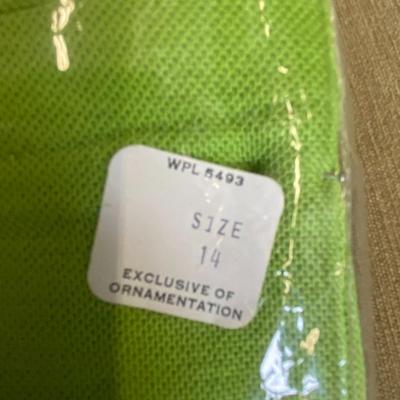 VINTAGE CLOTHING! Set of Two Green Shirts NEW IN BAG: Lot Seventeen