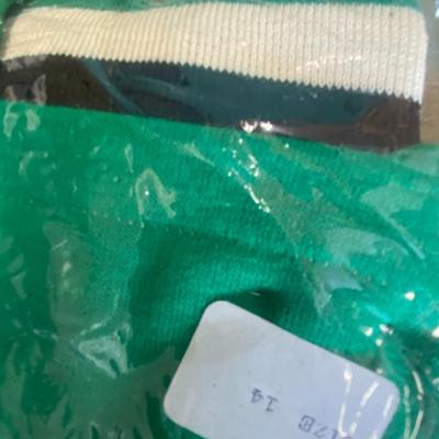 VINTAGE CLOTHING! Set of Two Green Shirts NEW IN BAG: Lot Seventeen