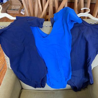 VINTAGE CLOTHING! Set of Three Blue Kid's Bodysuits NEW IN BAG: Lot Eighteen