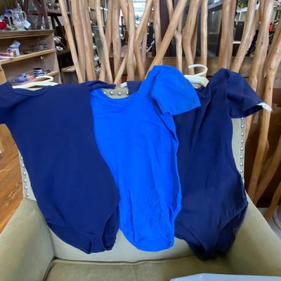 VINTAGE CLOTHING! Set of Three Blue Kid's Bodysuits NEW IN BAG: Lot Eighteen