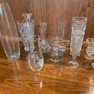 Crystal & Glass vases
