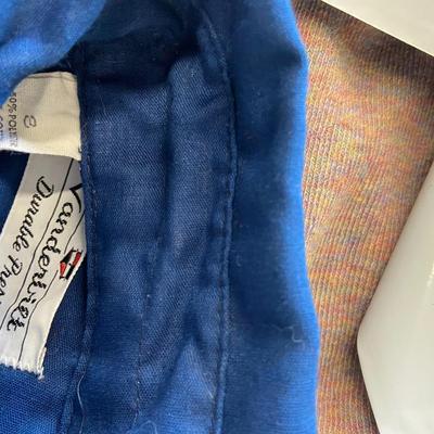 VINTAGE CLOTHING! Blue Kid's Button-Down Shirt: Lot Twenty One