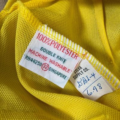 VINTAGE CLOTHING! Tan and Yellow Shorts: Lot Twenty Four