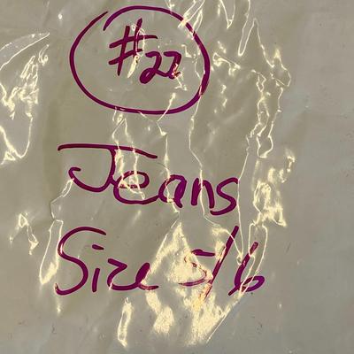 VINTAGE CLOTHING! Moody's Goose Blue Jeans: Lot Twenty Seven