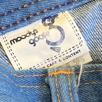 VINTAGE CLOTHING! Moody's Goose Blue Jeans: Lot Twenty Seven